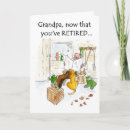Buscar hombre jubilado tarjetas Abuelo
