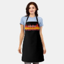 Buscar llama caliente delantales Bbq