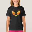 Buscar alas del diablo camisetas Negro