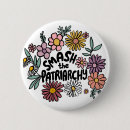 Buscar feministas accesorios Botón feminista