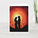 Buscar puesta de sol tarjetas festivas Amor