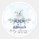 Buscar blue bear baby shower pegatinas Nieve