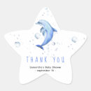 Buscar delfín en agua azul pegatinas Mar