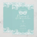 Buscar turquesa verde invitaciones Elegante