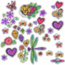 Buscar libélulas manualidades Mariposa