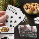 Buscar tren barajas de cartas Foto