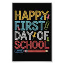 Buscar de nuevo a escuela posters Nuevo año escolar