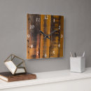 Buscar madera marrón relojes de pared País