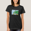 Buscar mapa viejo camisetas Europa