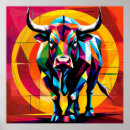 Buscar toro arte Geométrico
