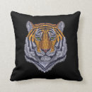 Buscar cabeza del tigre cojines Animal