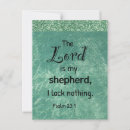 Buscar el señor es mi pastor postales Dios