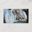 Buscar justo tarjetas de visita Comida