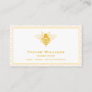 Buscar honey bee tarjetas de visita Elegante