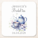 Buscar nupcial posavasos Fiesta de té nupcial