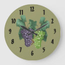 Buscar uvas relojes de pared Comida