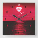 Buscar love relojes de pared Heart