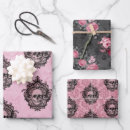 Buscar calaveras papel de regalo Gótico