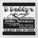 Buscar rock and roll relojes de pared Retro