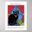 Buscar gatos negros posters Francés