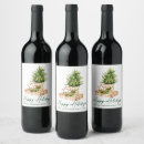 Buscar árboles de pino etiquetas vinos Moderno