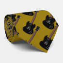 Buscar guitarra negra corbatas Guitarrista