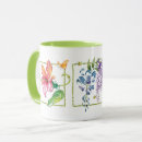 Buscar lavanda floral tazas Glicinia