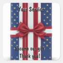 Buscar servicio pegatinas Gracias por su servicio