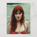 Buscar pelo rojo postales Señora