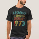 Buscar leyenda desde 1973 camisetas 6 ª leyenda