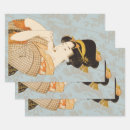 Buscar geisha papel de regalo Retro