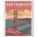 Buscar puente san francisco pegatinas California