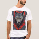 Buscar lobo feroz camisetas Diseño