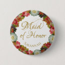 Buscar damas de honor chapas Madrina de boda
