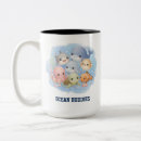 Buscar pulpo lindo tazas Vida marina