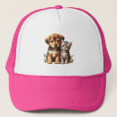 Buscar perro de trabajo gorras Adorable