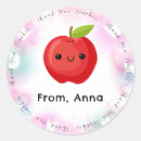 Buscar manzana roja pegatinas General y unisex