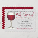 Buscar vidrio de cóctel invitaciones Rojo