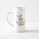 Buscar su conejito feliz cerveza vasos Adorable