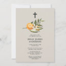 Buscar naranja invitaciones para bautizos Cítrico