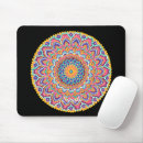 Buscar mandala colorida alfombrillas de raton Floral