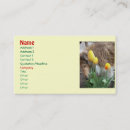 Buscar tulips tarjetas de visita Negocio
