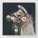 Buscar animal print relojes de pared Flores