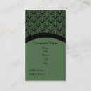 Buscar aceitunas negras tarjetas de visita Verde