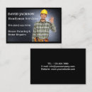 Buscar mantenimiento tarjetas de visita Construcción