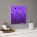 Buscar lila relojes de pared General y unisex