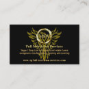 Buscar director funeraria de tarjetas de visita Empresario de pompas fúnebres