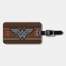 Buscar mujer maravilla etiquetas para maletas Superhéroe