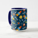 Buscar nave espacial tazas Cohete