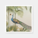 Buscar pavo real servilletas Invitados